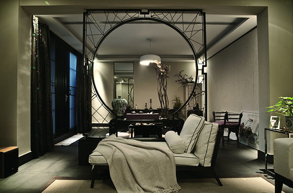 華發(fā)新城，新中式別墅簡(jiǎn)約風(fēng)裝修設(shè)計(jì)