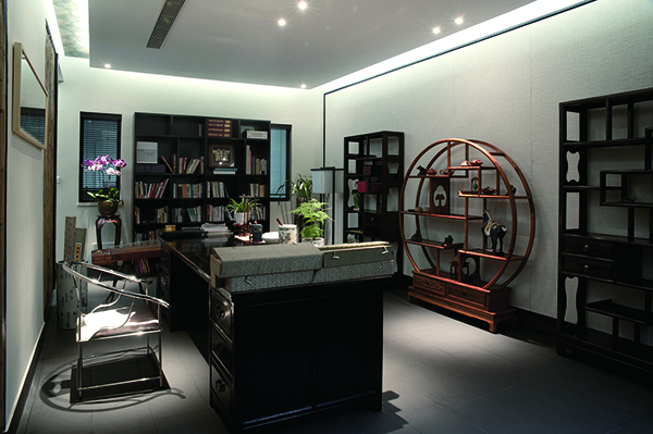 華發(fā)新城，新中式別墅簡(jiǎn)約風(fēng)裝修設(shè)計(jì)