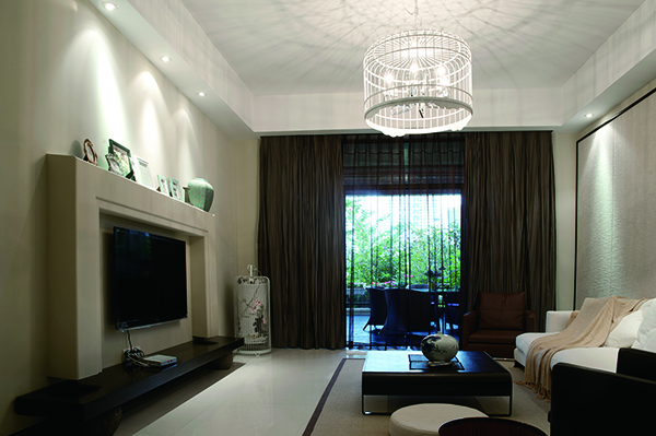 華發(fā)新城，新中式別墅簡(jiǎn)約風(fēng)裝修設(shè)計(jì)