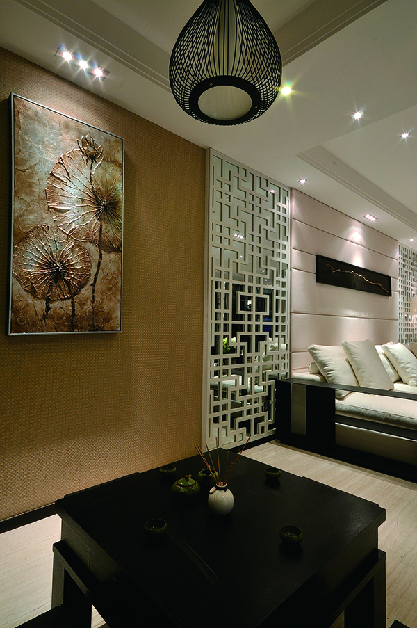 金域中央，簡約式新中式裝修設(shè)計