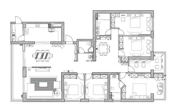 珠光，新中式會(huì)舍裝修設(shè)計(jì)