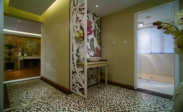 會舍裝修設計新中式裝修設計，金色港灣