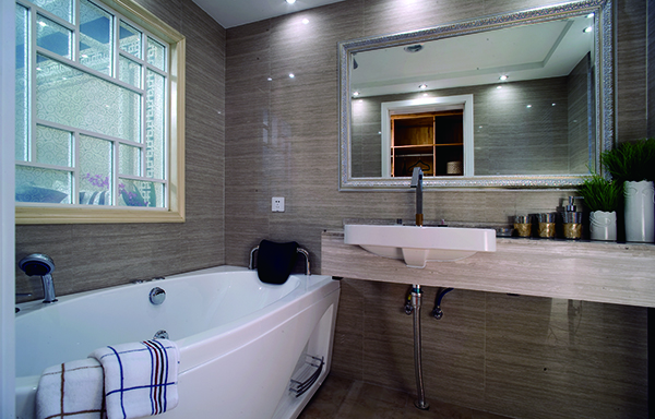 會舍裝修設計新中式裝修設計，金色港灣