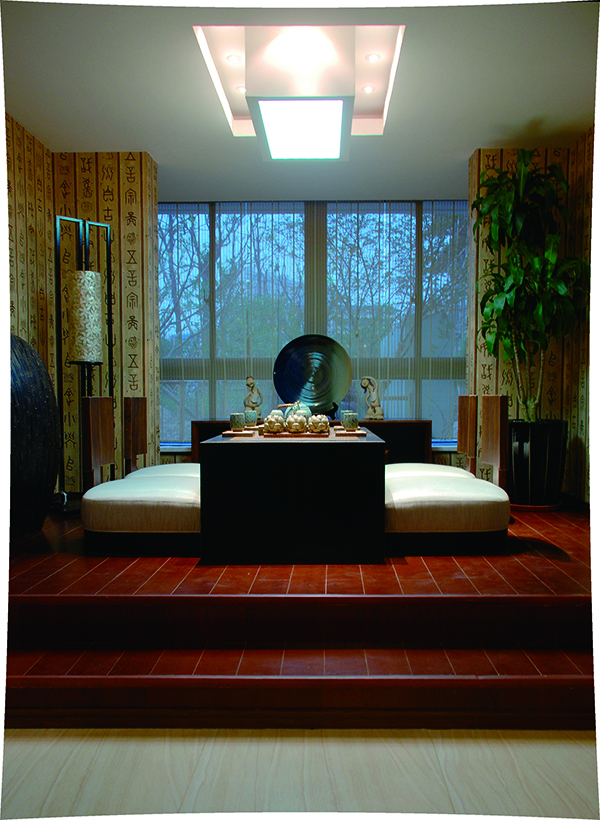 新中式會舍裝修設計圖，泰富