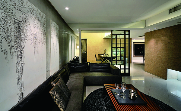 云頂視界，新中式會舍裝修