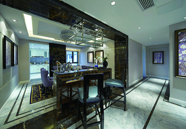 新中式會舍裝修設(shè)計，紫晶山