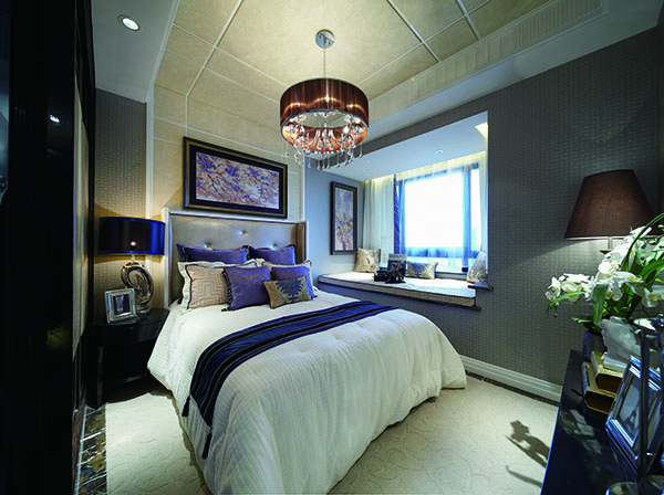 新中式會舍裝修設(shè)計，紫晶山