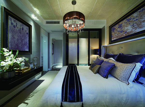 新中式會舍裝修設(shè)計，紫晶山