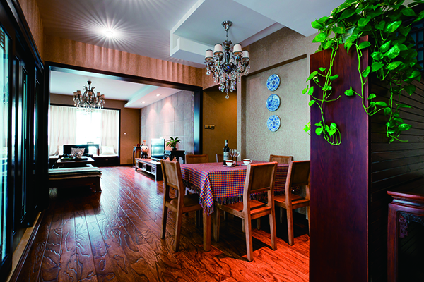 江南水都意境，新中式會舍裝修設計