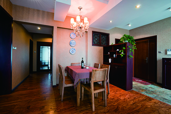 江南水都意境，新中式會舍裝修設計