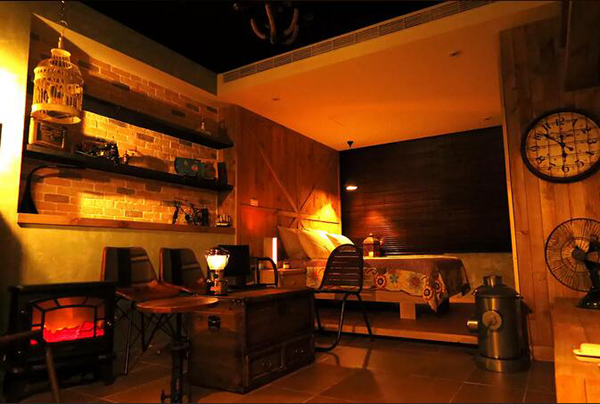 臺灣民宿，頂樓空中花園