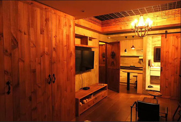 臺灣民宿，頂樓空中花園