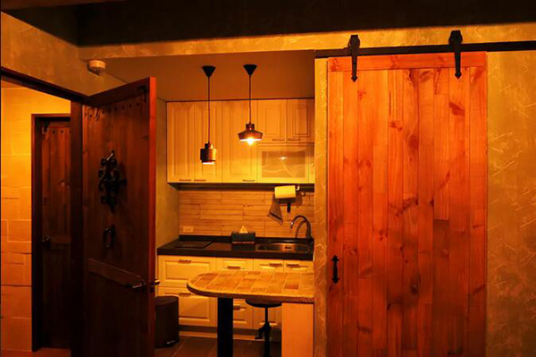 臺灣民宿，頂樓空中花園