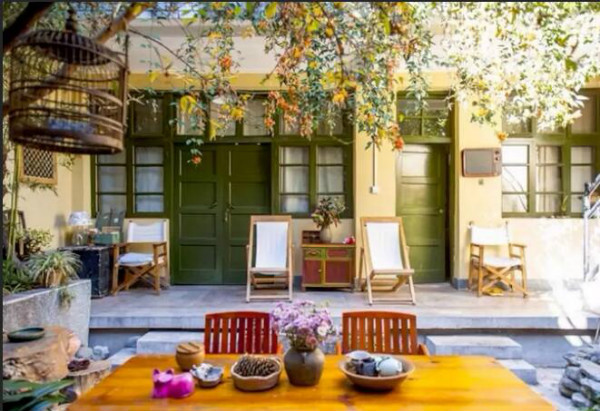 蒼山腳下的民宿，古城內(nèi)貓三家清靜四合小院民