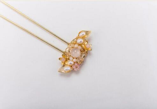 古典發(fā)簪發(fā)飾珍珠 古風(fēng)發(fā)釵簪子