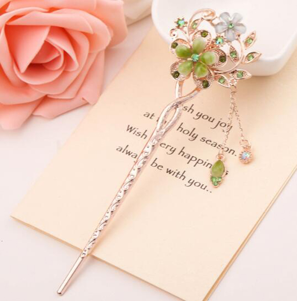 福連文苑發(fā)簪 流蘇步搖發(fā)簪