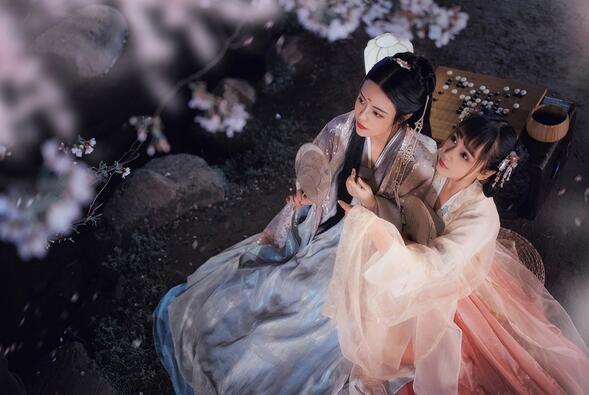 古裝攝影，一眼萬(wàn)年古裝女子攝影照片