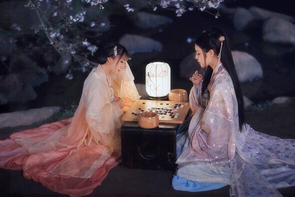 古裝攝影，一眼萬(wàn)年古裝女子攝影照片