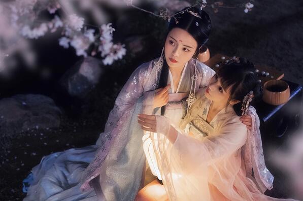 古裝攝影，一眼萬(wàn)年古裝女子攝影照片