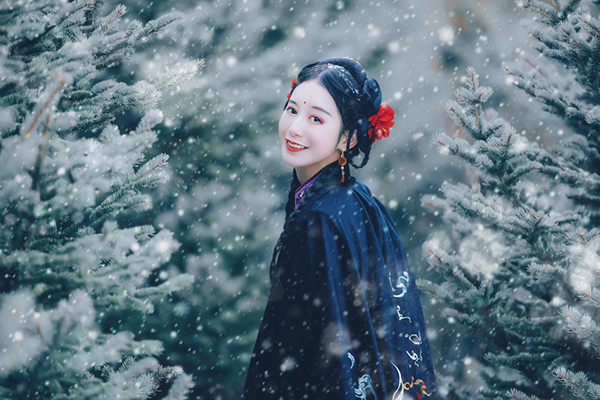 人物攝影，古裝攝影照片