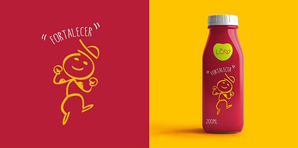 果蔬汁包裝設(shè)計(jì)圖，創(chuàng)意果蔬產(chǎn)品包裝