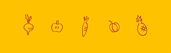 果蔬汁包裝設(shè)計(jì)圖，創(chuàng)意果蔬產(chǎn)品包裝