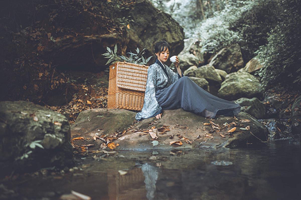 人像攝影，古裝女子人像攝影照片