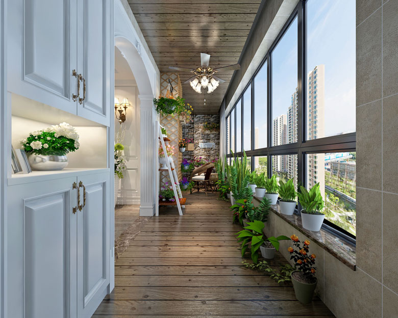 學習風水學，陽臺風水布置方法也能get到