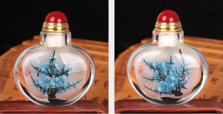 壺里有乾坤，手工內(nèi)畫鼻煙壺