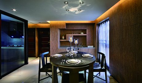 會舍新中式裝修，紅樹林風格的新中式裝修設計