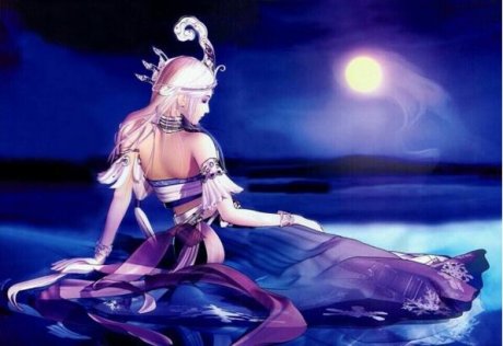 福連文苑國漫《秦時明月》雪女古風(fēng)圖片