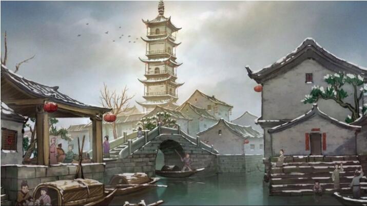 福連文苑國漫短片《元日》高清古風(fēng)圖片