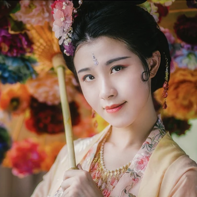 花樣年華女子頭像，唯美古風(fēng)真人頭像