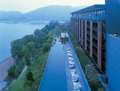 新中式建筑，涵碧樓中式酒店