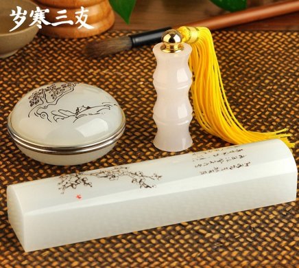 金絲入扣，細(xì)膩晶瑩的文房印璽（二）