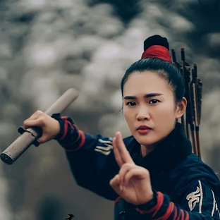 霸氣俠客頭像，唯美古風(fēng)真人頭像