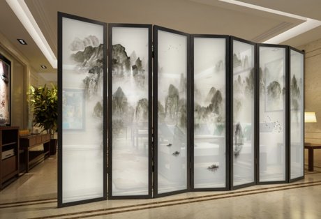 簡(jiǎn)而不凡屏風(fēng)，華而不奢中式屏風(fēng)