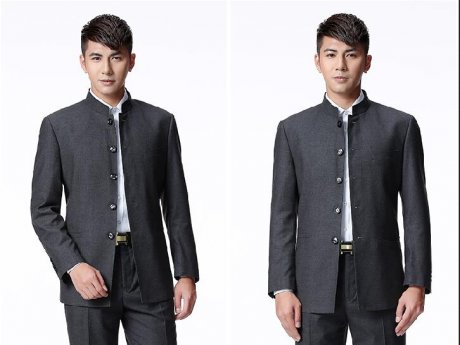 立領(lǐng)中山裝，恰同學(xué)少年風(fēng)華正茂