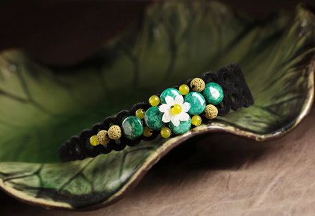 青檸悠悠花開(kāi)時(shí)尚福連文苑發(fā)箍發(fā)卡頭飾