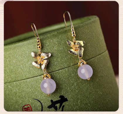 時尚婉約耳環(huán)，復(fù)古優(yōu)雅氣質(zhì)耳環(huán)