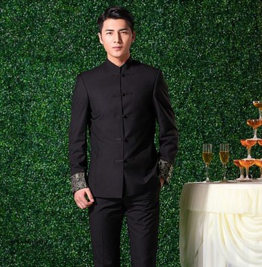 福連文苑休閑立領(lǐng)中山裝，時(shí)尚復(fù)古國(guó)風(fēng)唐裝