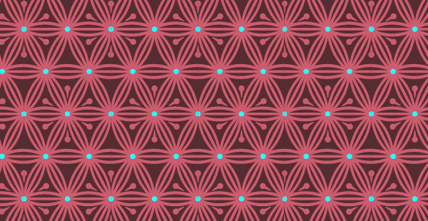 中國傳統(tǒng)唐代服飾瑞錦紋圖案四，矢量素材