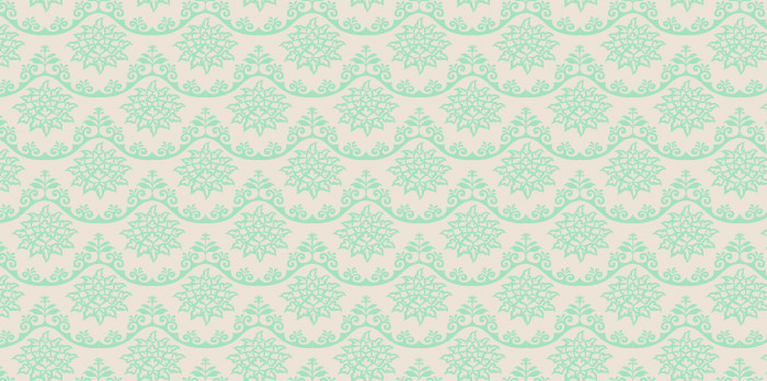 中國傳統(tǒng)唐代服飾纏枝花紋圖案六，矢量素材