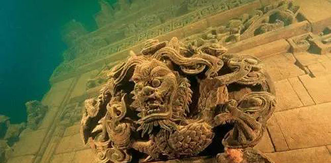 千島湖底水下古城，一筆一畫勾繪故鄉(xiāng)的情懷