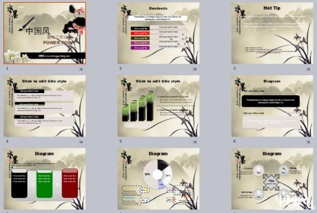 福連文苑新年工作計(jì)劃PPT模板