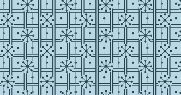 中國傳統(tǒng)唐代服飾瑞錦紋圖案二，矢量素材