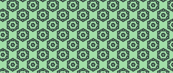 中國傳統(tǒng)唐代服飾聯(lián)珠紋圖案一，矢量素材