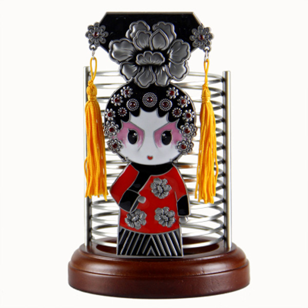 中國國粹福連文苑特色京劇臉譜筆筒