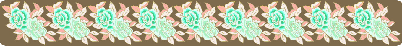 中國傳統(tǒng)刺繡月季花圖案，矢量素材