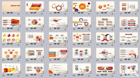 福連文苑長城ppt模板